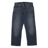 LEVI'S 501 Jeans Mens Black Regular Straight Stone Wash W32 L25