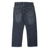 LEVI'S 501 Jeans Mens Black Regular Straight Stone Wash W32 L25