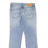 LEVI'S 511 Jeans Distressed Mens Blue Slim Straight Stone Wash W33 L30