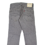 LEVI'S 514 Jeans Mens Grey Slim Straight W30 L30
