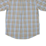 WRANGLER Rugged Wear Mens Shirt Blue Plaid L