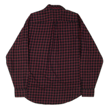 NAUTICA Mens Shirt Red Check Long Sleeve M