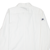 LACOSTE Slim Fit Mens Plain Shirt White Long Sleeve L