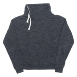 REEBOK Womens Sweatshirt Grey High Neck M