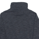 REEBOK Womens Sweatshirt Grey High Neck M