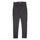 LEVI'S 721 High Rise Womens Jeans Black Slim Skinny W27 L32