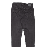 LEVI'S 721 High Rise Womens Jeans Black Slim Skinny W27 L32
