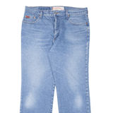 LEE COOPER Womens Jeans Blue Regular Straight Stone Wash W35 L29
