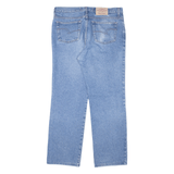 LEE COOPER Womens Jeans Blue Regular Straight Stone Wash W35 L29