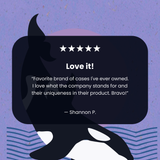 Lavender Orca iPhone 13 Pro Case