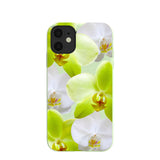 Sage Green Orchid Blooms iPhone 11 Case
