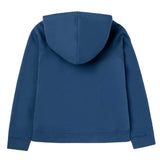 Navy Fleece Zip Up Hoodie