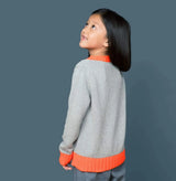 Colorblock Crewneck Sweater