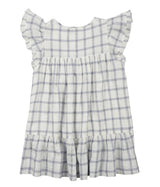 Carlina girl dress - Blue River Checks