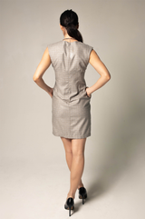 Italian Wool Boss Dress – Elegant Women’s Office Dress