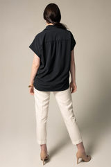 Classic Black Blouse – Elegant Women’s Top