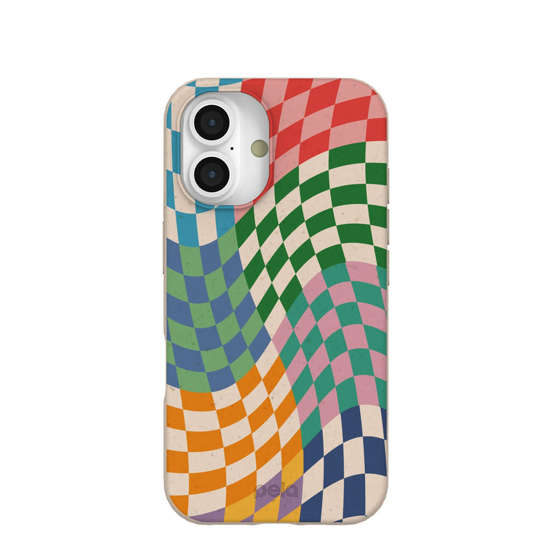 Seashell Patchwork iPhone 16 Case