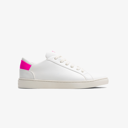 Men's Lace Up | White-Hot Pink