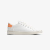 Women's Lace Up | White-Crush Orange