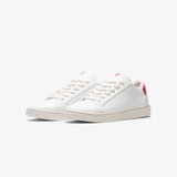 Women's Lace Up | White-Flame Red