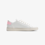 Men's Lace Up | White-Pink