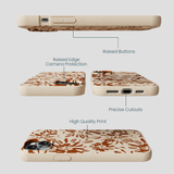 Seashell Petal Burst iPhone 14 Plus Case