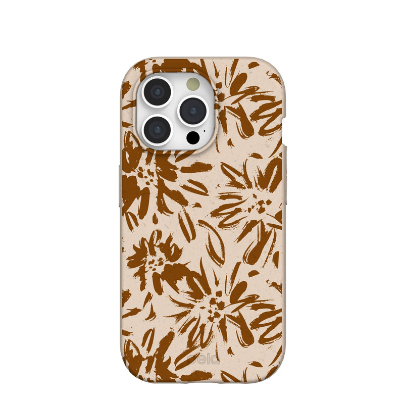 Seashell Petal Burst iPhone 15 Pro Case