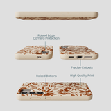 Seashell Petal Burst Samsung Galaxy S25 Case