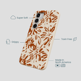 Seashell Petal Burst Samsung Galaxy S25 Case