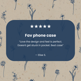 London Fog Petite Perennials iPhone 15 Case