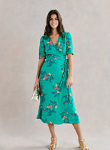 Dress Rio Flower Jade