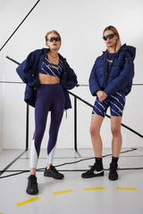 Bra Ascend Sports Br Tie-Dye-Print