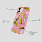 Bubblegum Pink Pickle Party iPhone 12 Mini Case