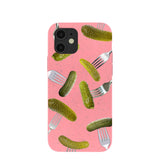 Bubblegum Pink Pickle Party iPhone 12/ iPhone 12 Pro Case
