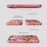 Bubblegum Pink Pickle Party iPhone 12/ iPhone 12 Pro Case