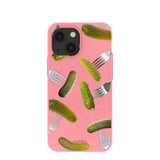 Bubblegum Pink Pickle Party iPhone 13 Mini Case