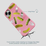 Bubblegum Pink Pickle Party iPhone 14 Plus Case
