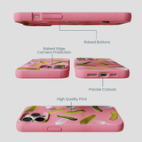 Bubblegum Pink Pickle Party iPhone 14 Pro Max Case