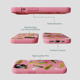 Bubblegum Pink Pickle Party iPhone 15 Case