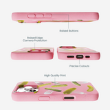 Bubblegum Pink Pickle Party iPhone 16 Pro Max Case