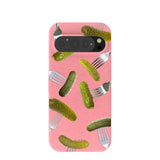 Bubblegum Pink Pickle Party Google Pixel 9/9 Pro Case