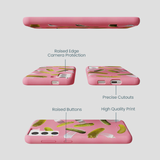 Bubblegum Pink Pickle Party Samsung Galaxy S21 Case