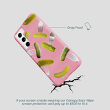 Bubblegum Pink Pickle Party Samsung Galaxy S22 Case
