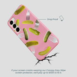 Bubblegum Pink Pickle Party Samsung Galaxy S24+(Plus) Case