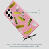 Bubblegum Pink Pickle Party Samsung Galaxy S24 Ultra Case