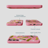Bubblegum Pink Pickle Party Samsung Galaxy S25 Case