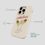 Seashell Pickletinis iPhone 14 Pro Case