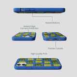 Electric Blue Pickling Pickles iPhone 12 Mini Case