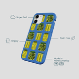 Electric Blue Pickling Pickles iPhone 12 Mini Case