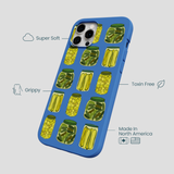Electric Blue Pickling Pickles iPhone 12 Pro Max Case